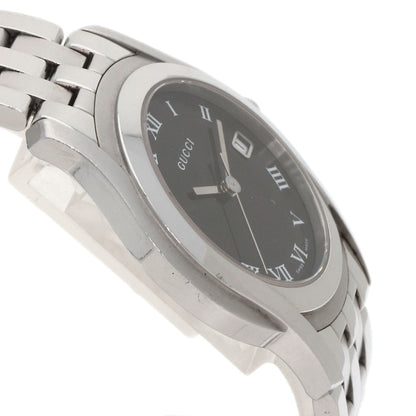 GUCCI グッチ 5500M ラウンドフェイス 腕時計 SS メンズ 中古