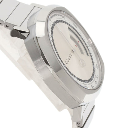 GUCCI グッチ YA157302 グリップ クロノグラフ 腕時計 SS メンズ 中古