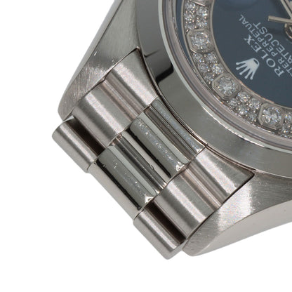 ROLEX ロレックス 69166G デイトジャスト ミリヤード 腕時計 PT レディース 中古