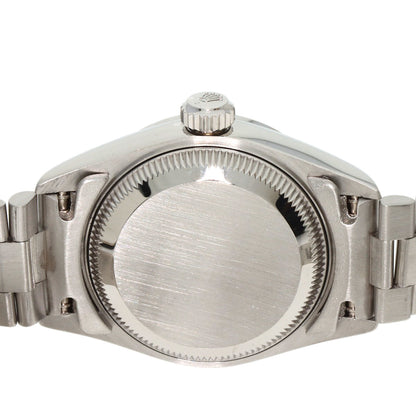 ROLEX ロレックス 69166G デイトジャスト ミリヤード 腕時計 PT レディース 中古