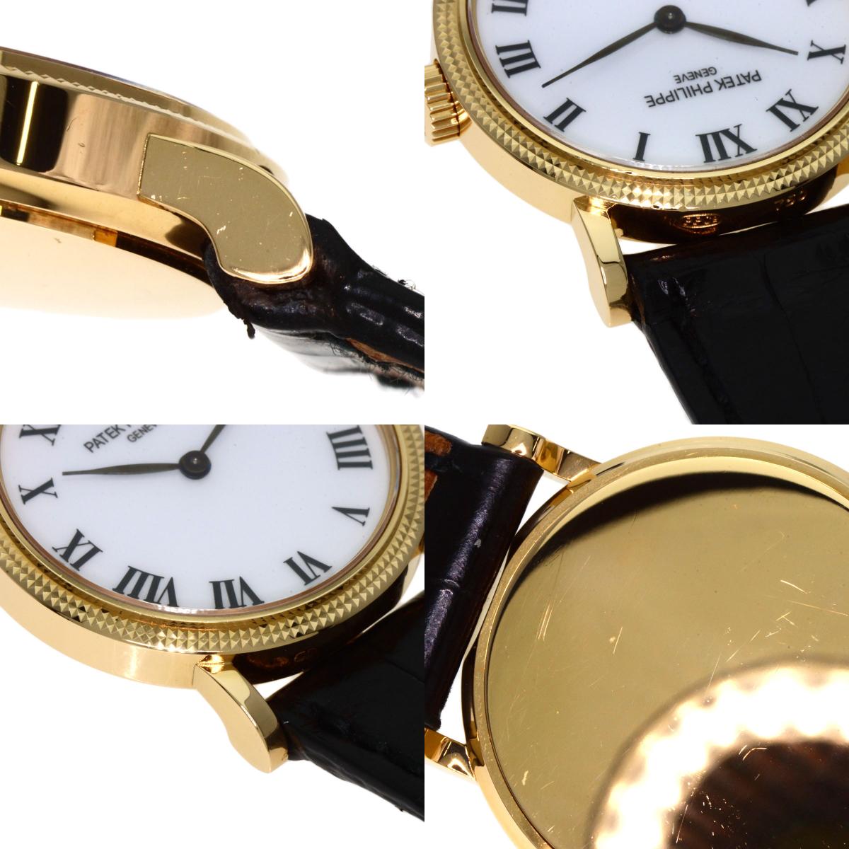 PATEK PHILIPPE パテックフィリップ 4809J-001 カラトラバ 腕時計 K18YG レディース 中古
