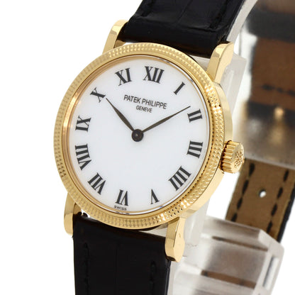 PATEK PHILIPPE パテックフィリップ 4809J-001 カラトラバ 腕時計 K18YG レディース 中古