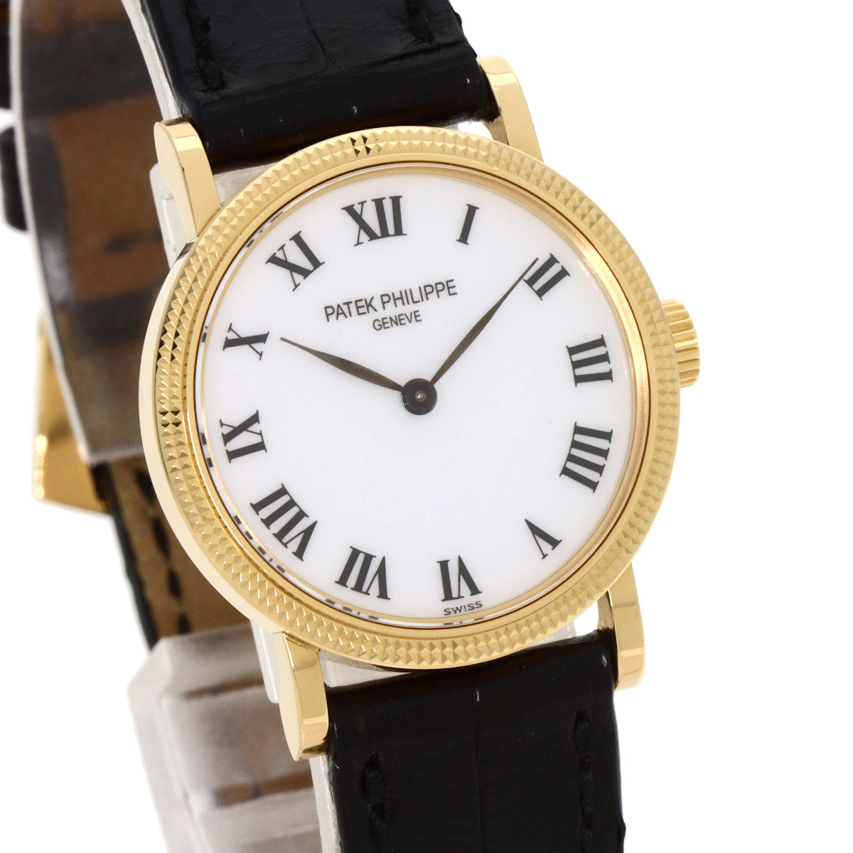 PATEK PHILIPPE パテックフィリップ 4809J-001 カラトラバ 腕時計 K18YG レディース 中古