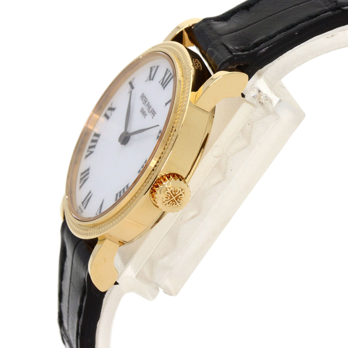 PATEK PHILIPPE パテックフィリップ 4809J-001 カラトラバ 腕時計 K18YG レディース 中古