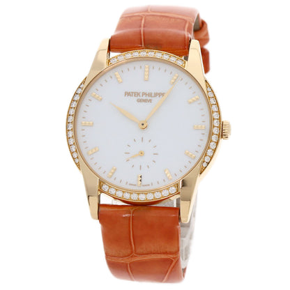 PATEK PHILIPPE パテックフィリップ 7122/200R-001 カラトラバ 腕時計 K18PG レディース 中古