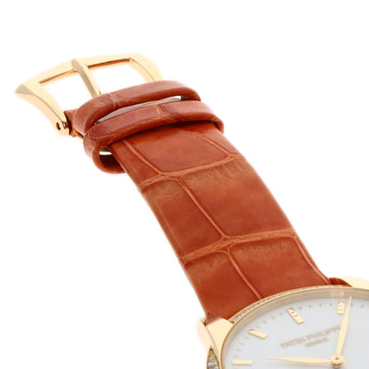 PATEK PHILIPPE パテックフィリップ 7122/200R-001 カラトラバ 腕時計 K18PG レディース 中古