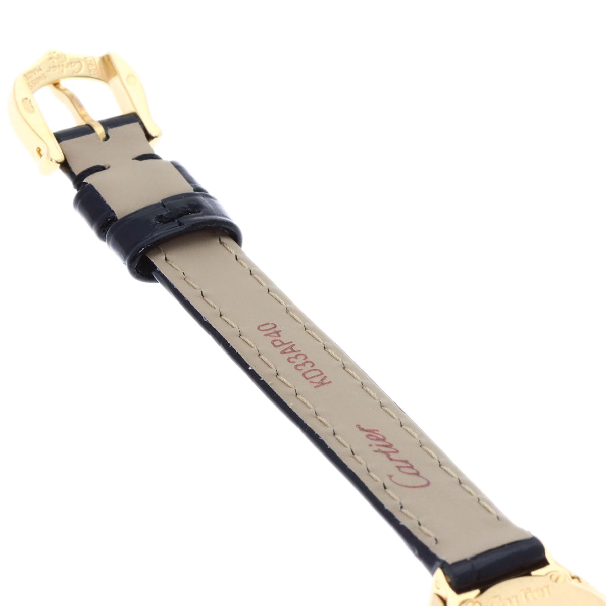 CARTIER カルティエ ミニベニュワール 腕時計 K18YG レディース 中古
