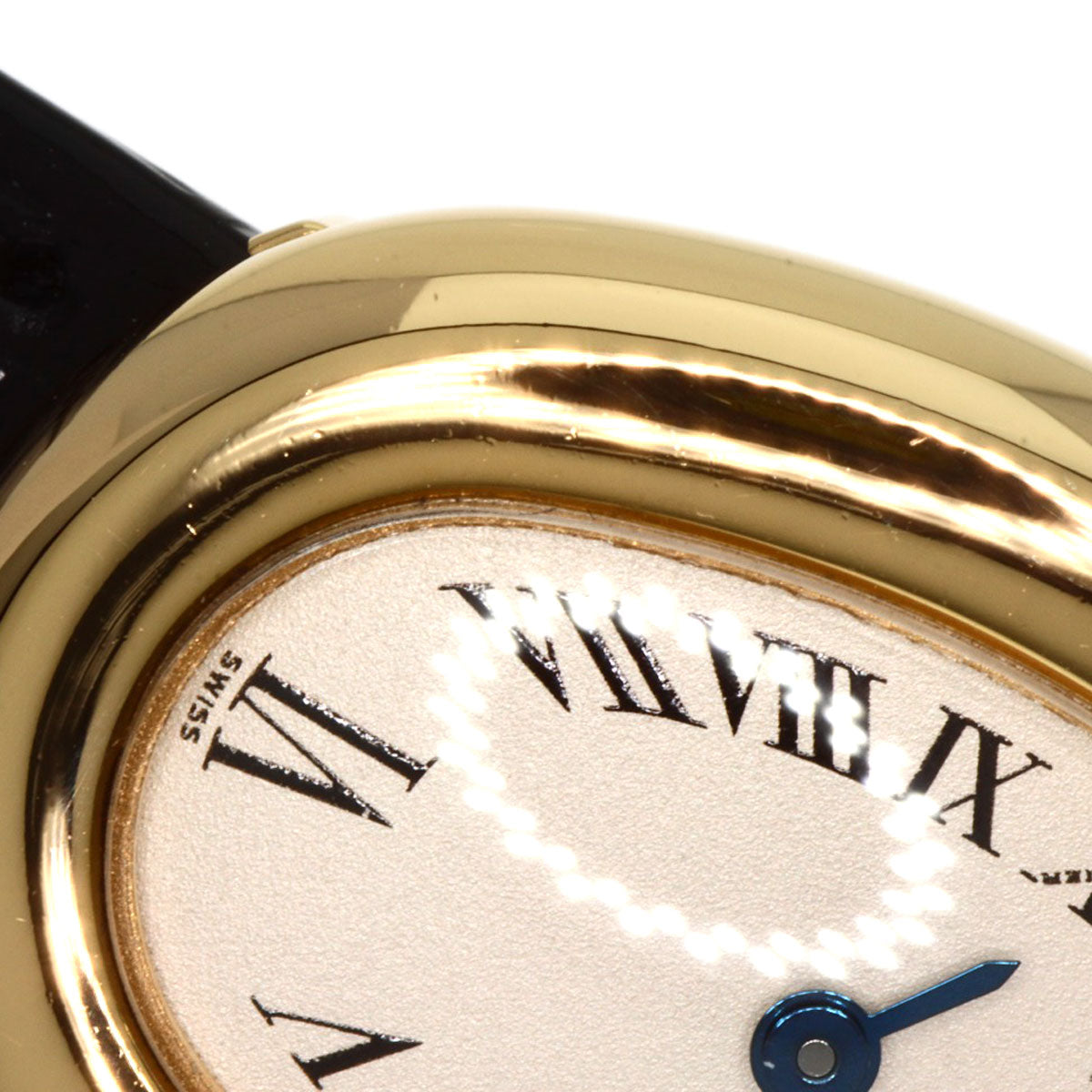 CARTIER カルティエ ミニベニュワール 腕時計 K18YG レディース 中古