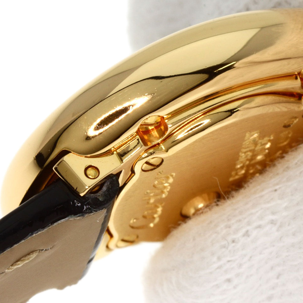 CARTIER カルティエ ミニベニュワール 腕時計 K18YG レディース 中古