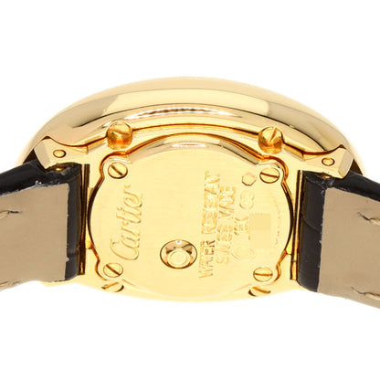 CARTIER カルティエ ミニベニュワール 腕時計 K18YG レディース 中古