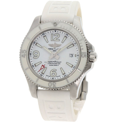 BREITLING ブライトリング A17366 スーパーオーシャン 42 デイト 腕時計 SS メンズ 中古