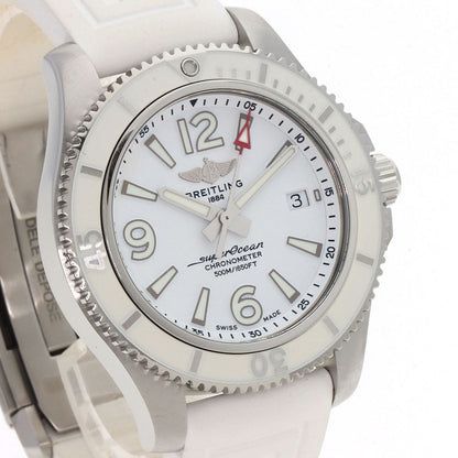 BREITLING ブライトリング A17366 スーパーオーシャン 42 デイト 腕時計 SS メンズ 中古
