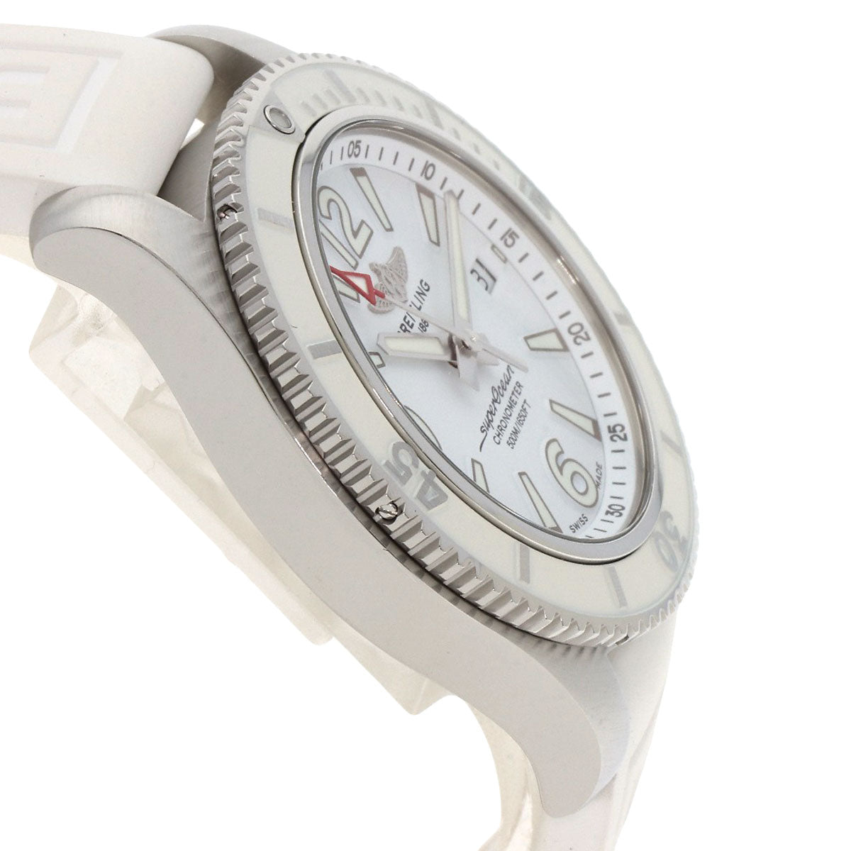 BREITLING ブライトリング A17366 スーパーオーシャン 42 デイト 腕時計 SS メンズ 中古