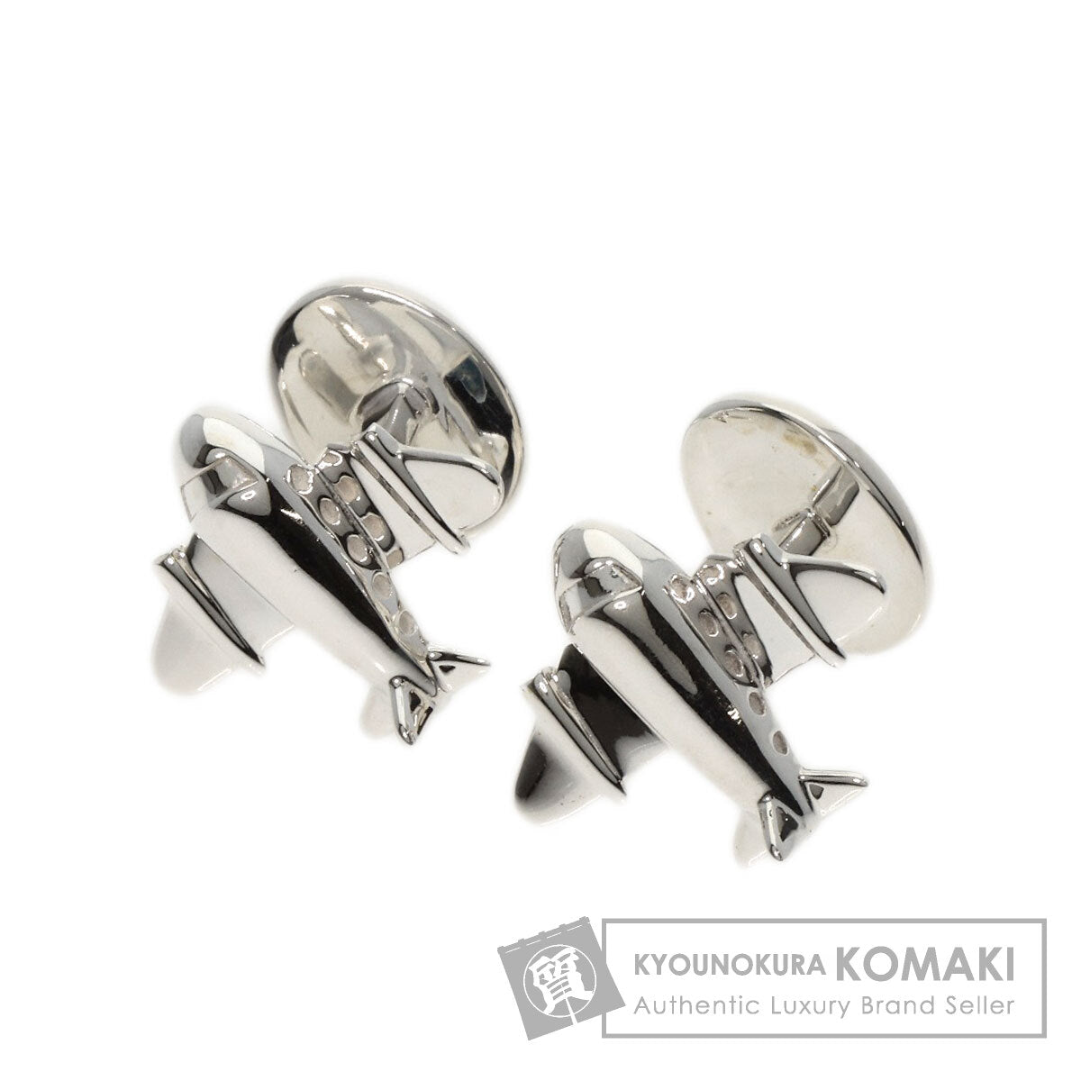 ティファニー 飛行機モチーフ カフス 中古 商品画像1