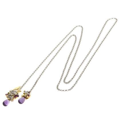 セレクトジュエリー アメジスト Saori Tajima フラワーモチーフ ペンダントトップ 中古 商品画像8
