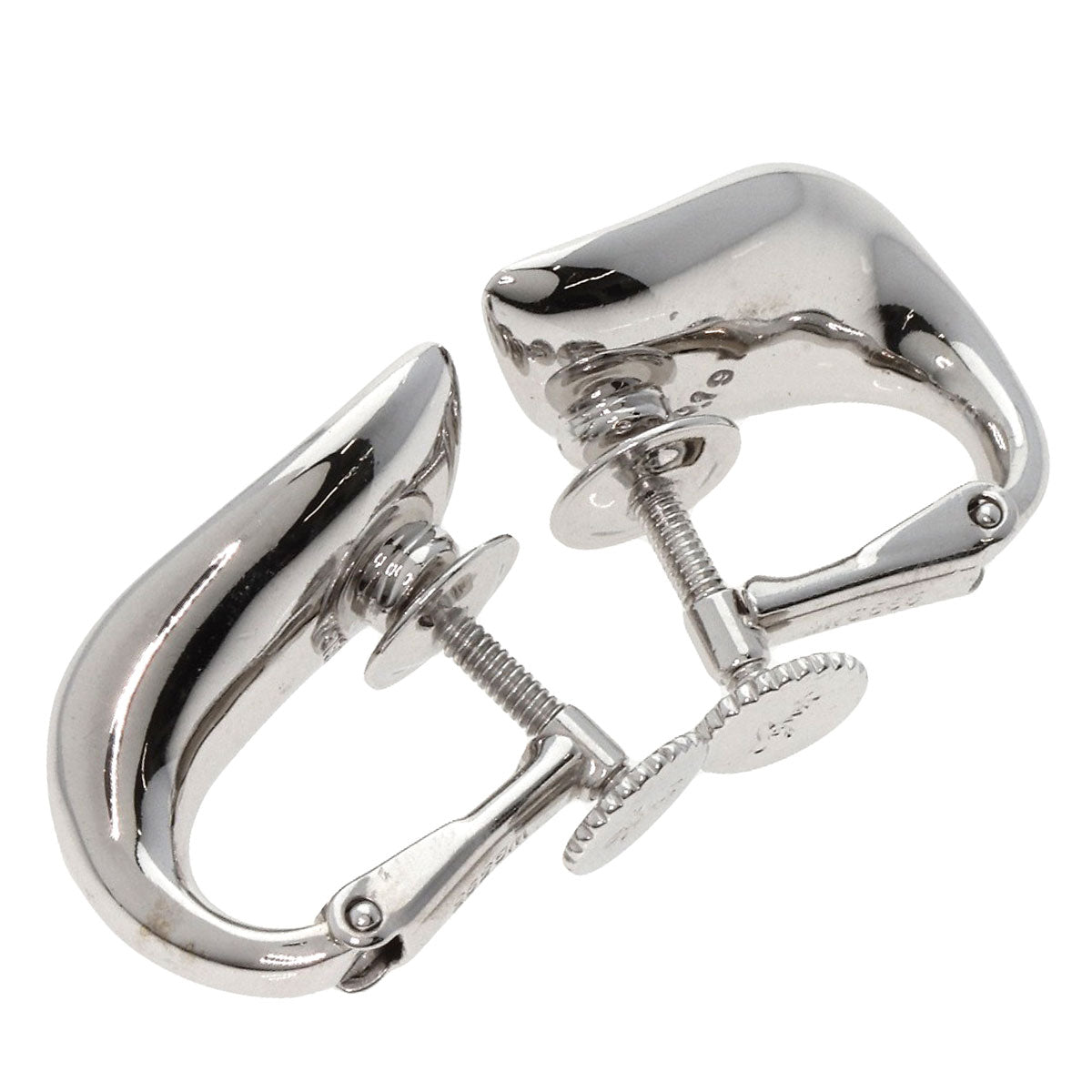 Jeunet ジュネ ダイヤモンド イヤリング K14WG レディース 中古