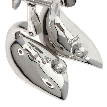 Jeunet ジュネ ダイヤモンド イヤリング K14WG レディース 中古