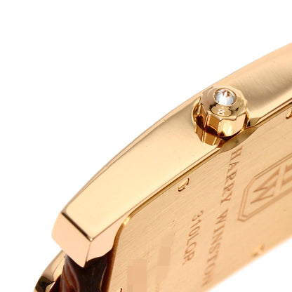HARRY WINSTON ハリーウィンストン 310LQR AVEQHM21RR029 アヴェニュー 腕時計 K18PG レディース 中古