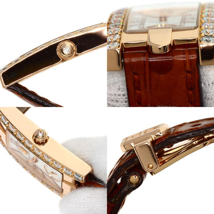 HARRY WINSTON ハリーウィンストン 310LQR AVEQHM21RR029 アヴェニュー 腕時計 K18PG レディース 中古