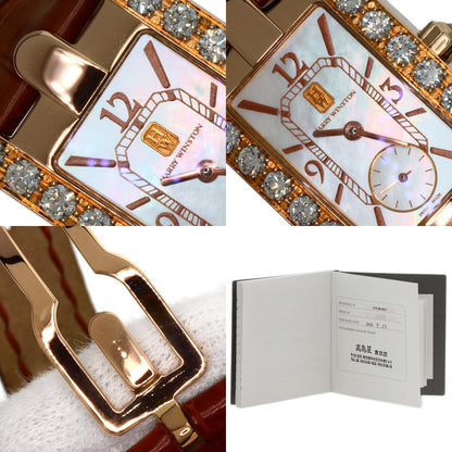 HARRY WINSTON ハリーウィンストン 310LQR AVEQHM21RR029 アヴェニュー 腕時計 K18PG レディース 中古
