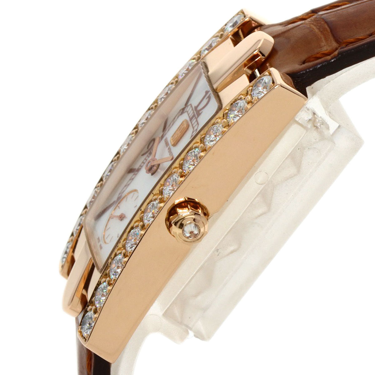 HARRY WINSTON ハリーウィンストン 310LQR AVEQHM21RR029 アヴェニュー 腕時計 K18PG レディース 中古