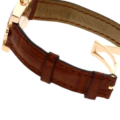 HARRY WINSTON ハリーウィンストン 310LQR AVEQHM21RR029 アヴェニュー 腕時計 K18PG レディース 中古