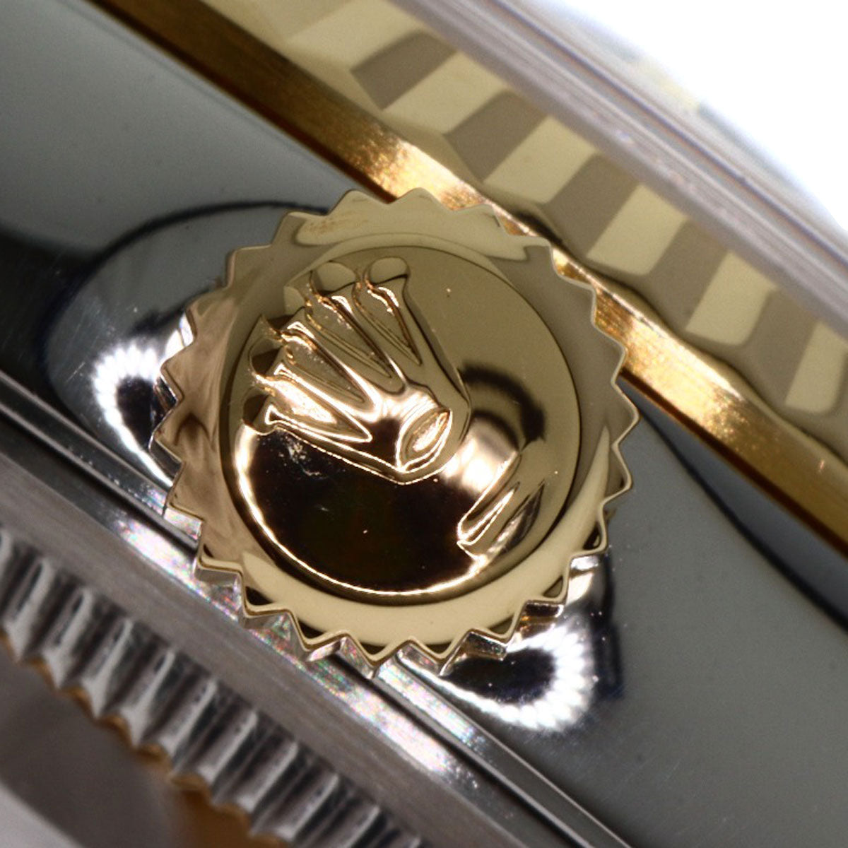 ROLEX ロレックス 16233G デイトジャスト 10P ダイヤモンド 腕時計 SS メンズ 中古