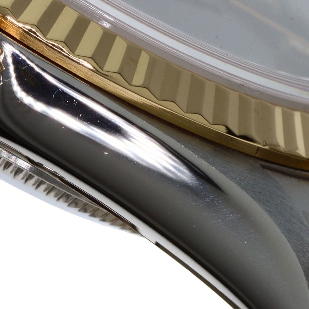 ROLEX ロレックス 16233G デイトジャスト 10P ダイヤモンド 腕時計 SS メンズ 中古