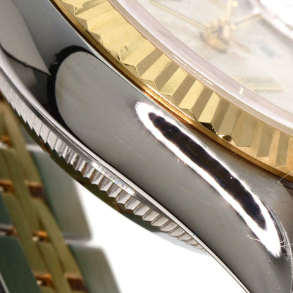 ROLEX ロレックス 69173G デイトジャスト 10P ダイヤモンド 腕時計 SS レディース 中古