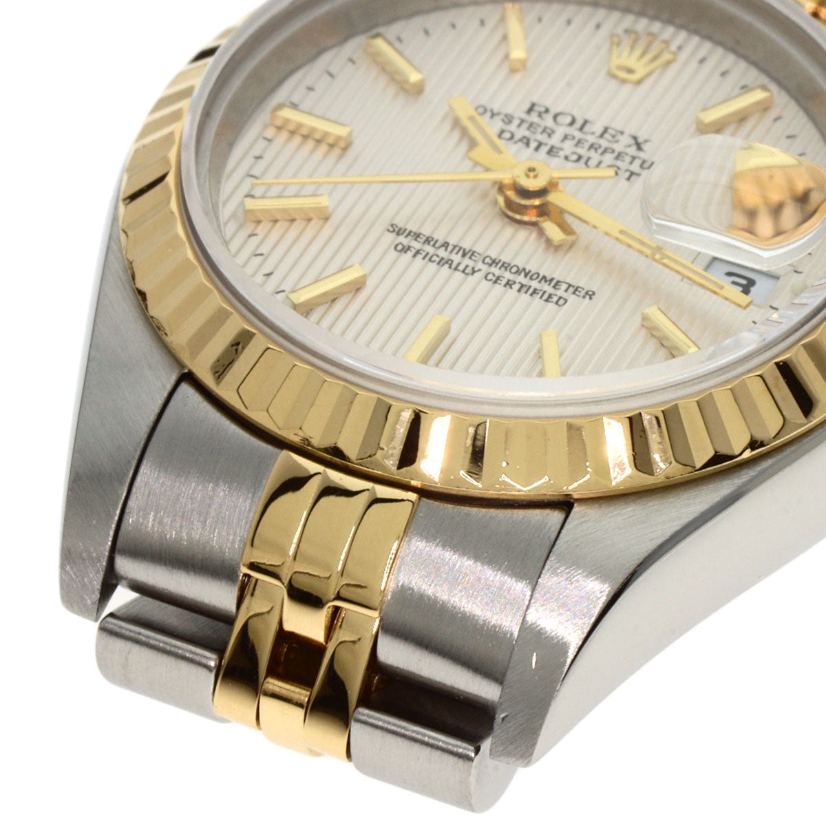 ROLEX ロレックス 79173 デイトジャスト シルバータペストリー 腕時計 SS レディース 中古