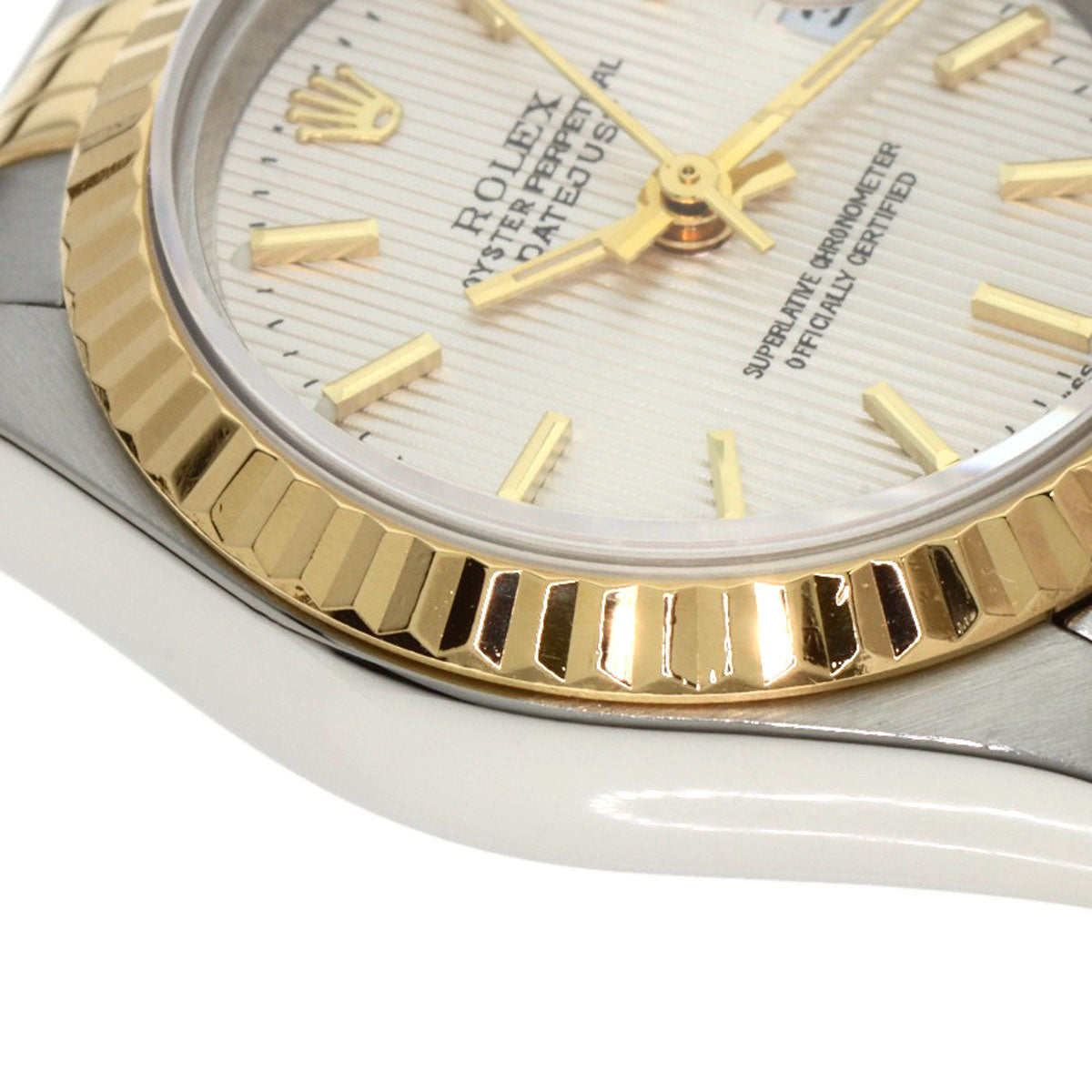 ROLEX ロレックス 79173 デイトジャスト シルバータペストリー 腕時計 SS レディース 中古