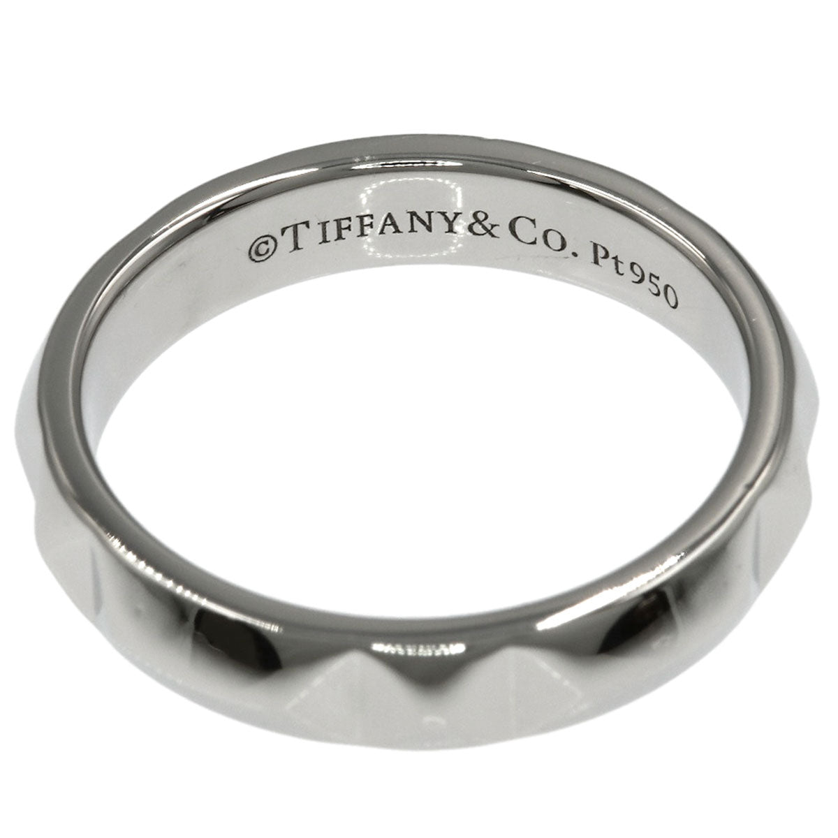 TIFFANY&Co. ティファニー トゥルーバンド リング・指輪 PT950 レディース 中古