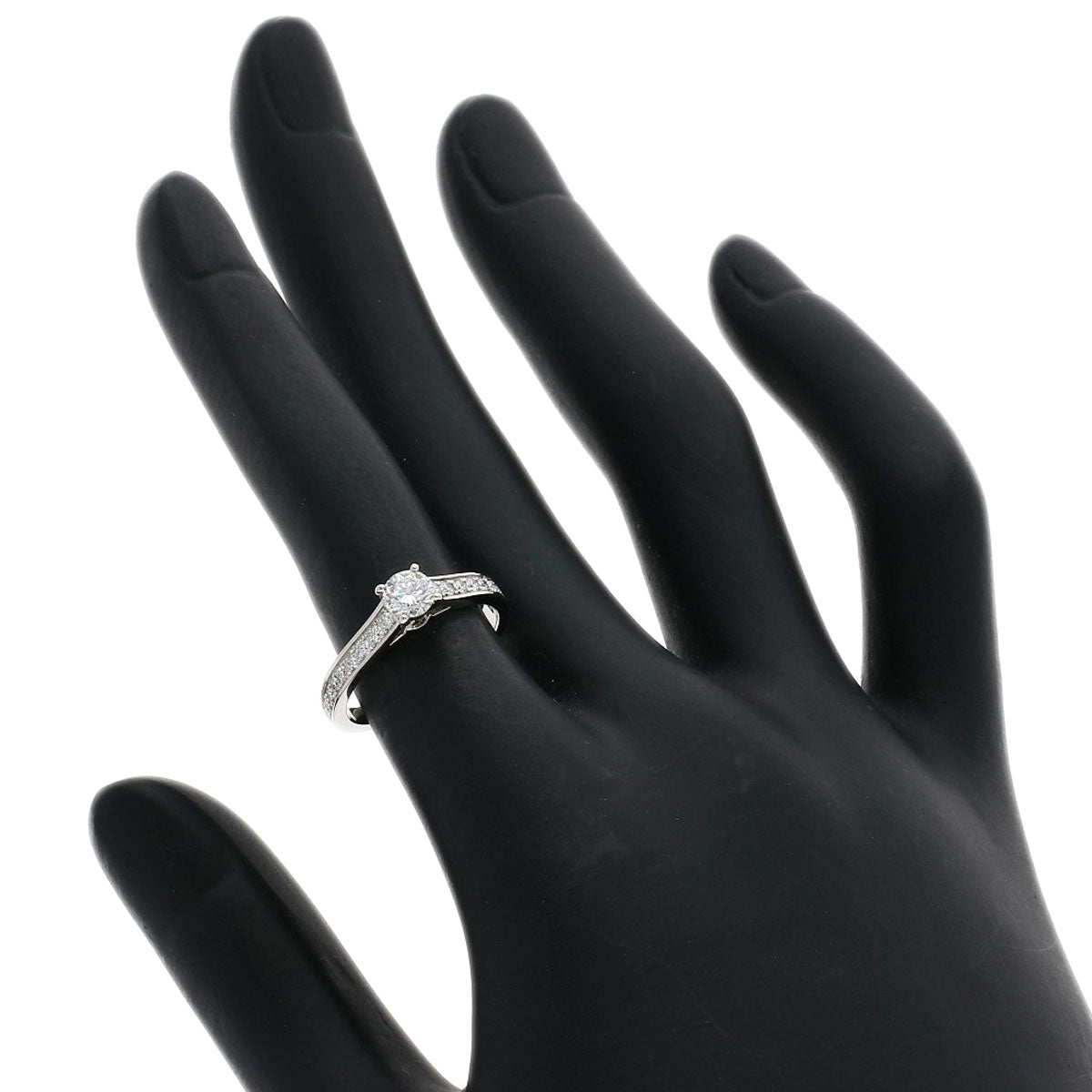 CARTIER カルティエ ソリテール ダイヤモンド #49 リング・指輪 PT950 レディース 中古