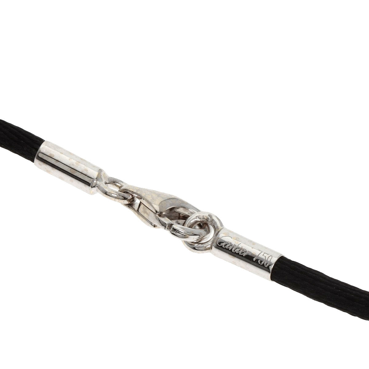 CARTIER カルティエ コード 38cm ネックレス K18WG レディース 中古