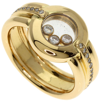 Chopard ショパール ハッピーダイヤモンド 82/1080-20 リング・指輪 K18YG レディース 中古