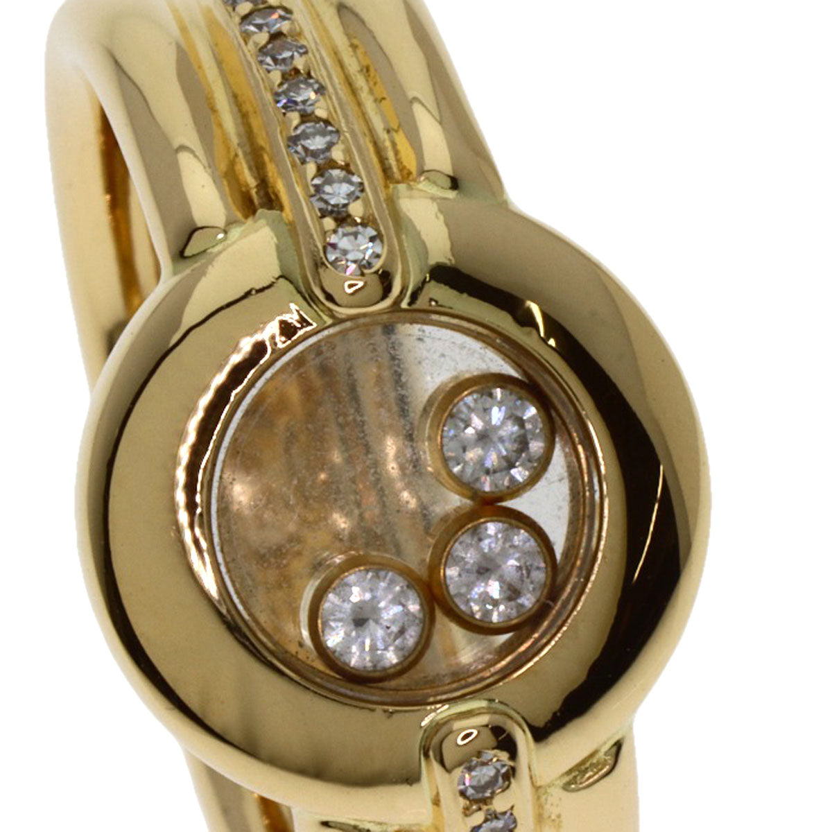 Chopard ショパール ハッピーダイヤモンド 82/1080-20 リング・指輪 K18YG レディース 中古