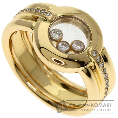 Chopard ショパール ハッピーダイヤモンド 82/1080-20 リング・指輪 K18YG レディース 中古