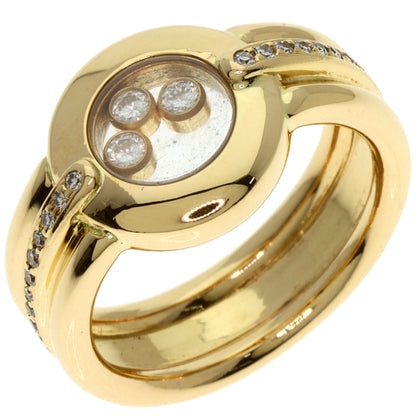 Chopard ショパール ハッピーダイヤモンド 82/1080-20 リング・指輪 K18YG レディース 中古
