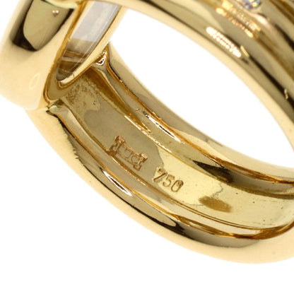 Chopard ショパール ハッピーダイヤモンド 82/1080-20 リング・指輪 K18YG レディース 中古