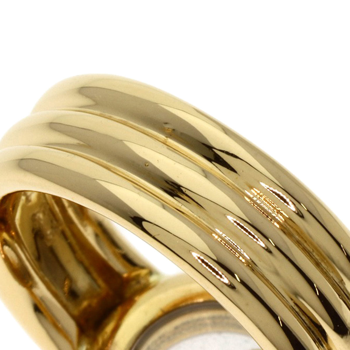 Chopard ショパール ハッピーダイヤモンド 82/1080-20 リング・指輪 K18YG レディース 中古