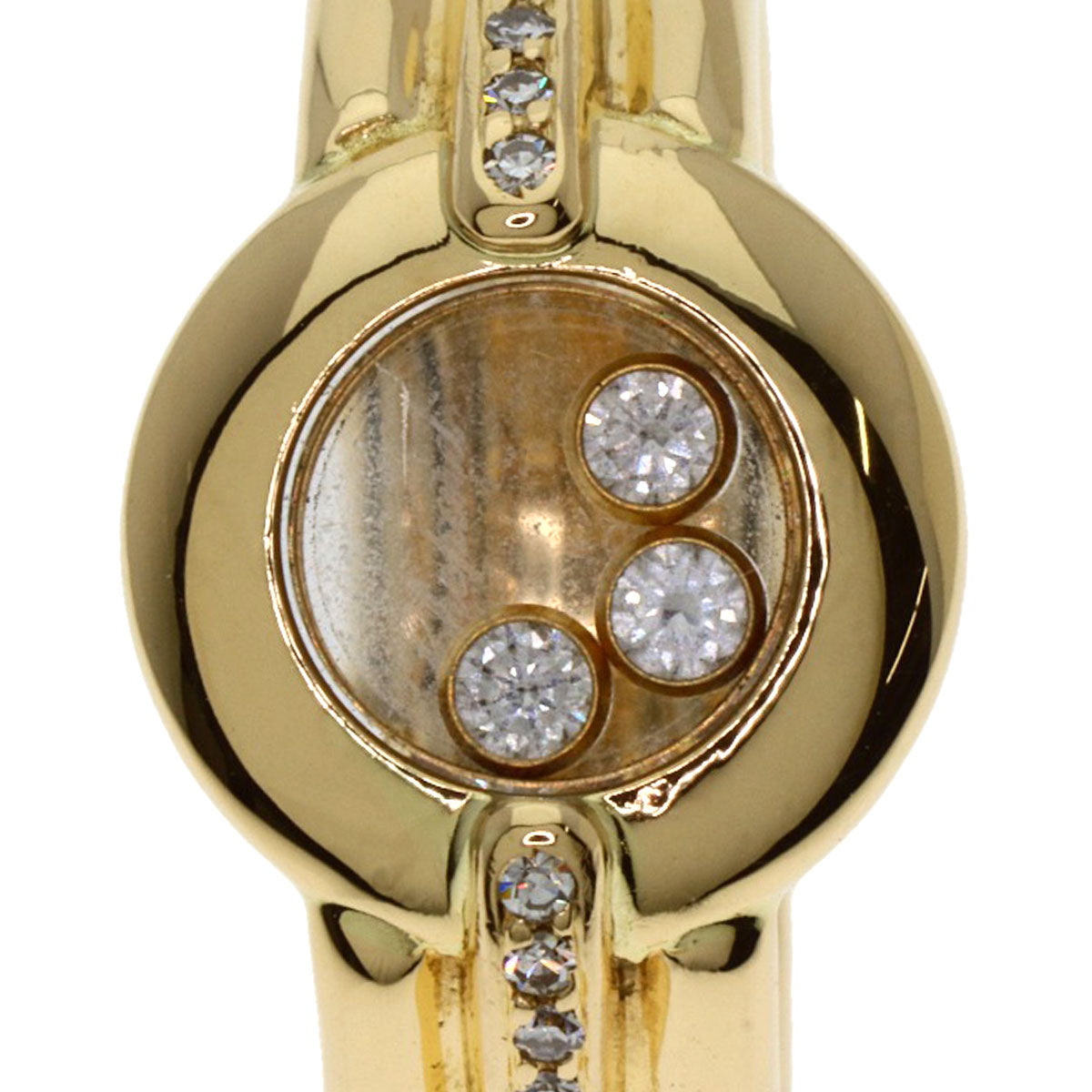Chopard ショパール ハッピーダイヤモンド 82/1080-20 リング・指輪 K18YG レディース 中古