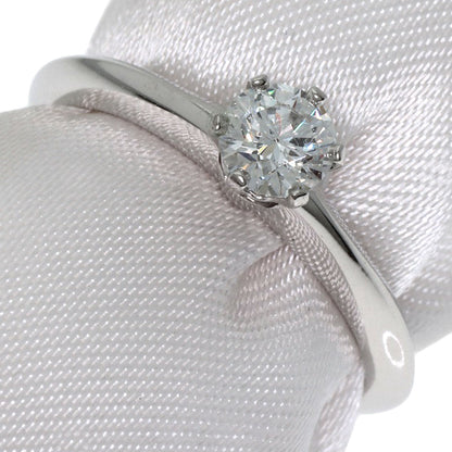 TIFFANY&Co. ティファニー ソリティア 1P ダイヤモンド リング・指輪 PT950 レディース 中古