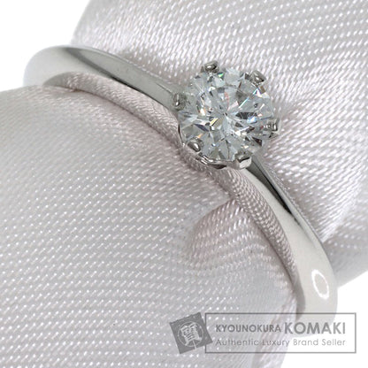 TIFFANY&Co. ティファニー ソリティア 1P ダイヤモンド リング・指輪 PT950 レディース 中古