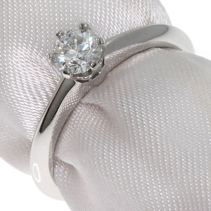 TIFFANY&Co. ティファニー ソリティア 1P ダイヤモンド リング・指輪 PT950 レディース 中古