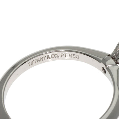 TIFFANY&Co. ティファニー ソリティア 1P ダイヤモンド リング・指輪 PT950 レディース 中古