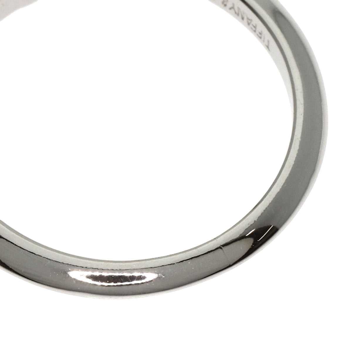TIFFANY&Co. ティファニー ソリティア 1P ダイヤモンド リング・指輪 PT950 レディース 中古