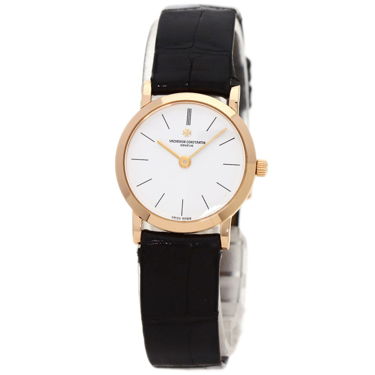VACHERON CONSTANTIN ヴァシュロン・コンスタンタン 25093/000R-8741 パトリモニー 腕時計 K18PG レディース 中古