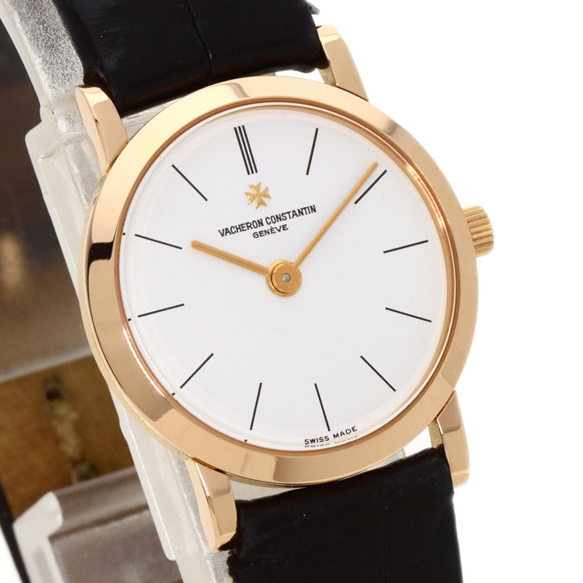 VACHERON CONSTANTIN ヴァシュロン・コンスタンタン 25093/000R-8741 パトリモニー 腕時計 K18PG レディース 中古