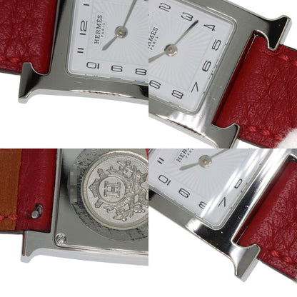 HERMES エルメス HH11.210 Hウォッチ 腕時計 SS レディース 中古