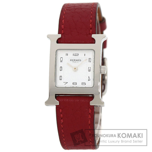 HERMES エルメス HH11.210 Hウォッチ 腕時計 SS レディース 中古